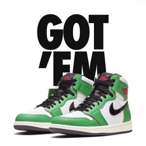 Jordan 1 Lucky Green